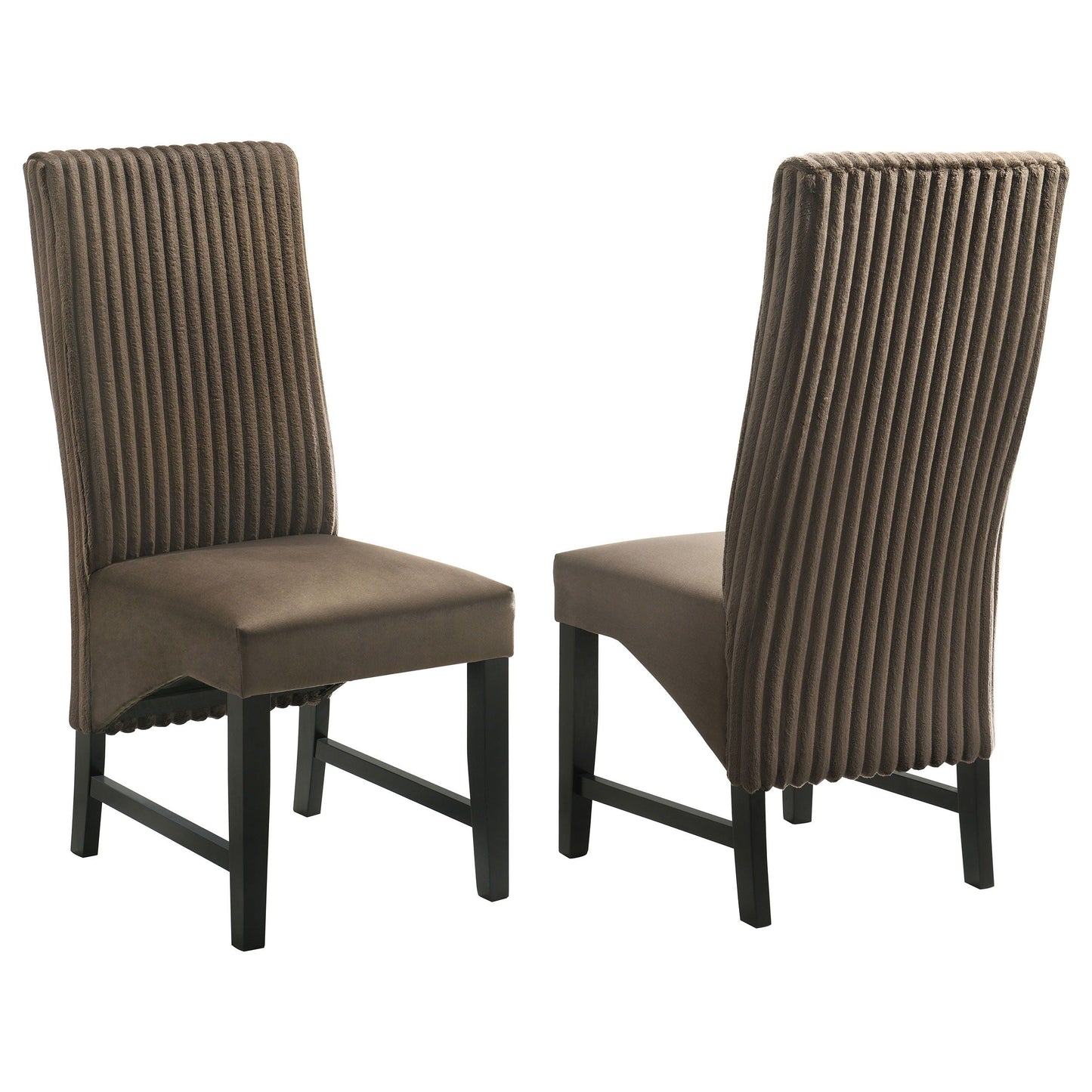 Barrand - Chaise de salle à manger rembourrée (ensemble de 2)