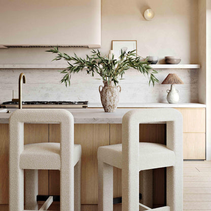Hazel - Tabouret de comptoir Boucle