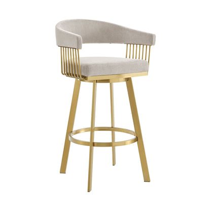 Chelsea - Tabouret pivotant en tissu