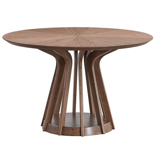 Seda - Table à manger ronde - Noyer