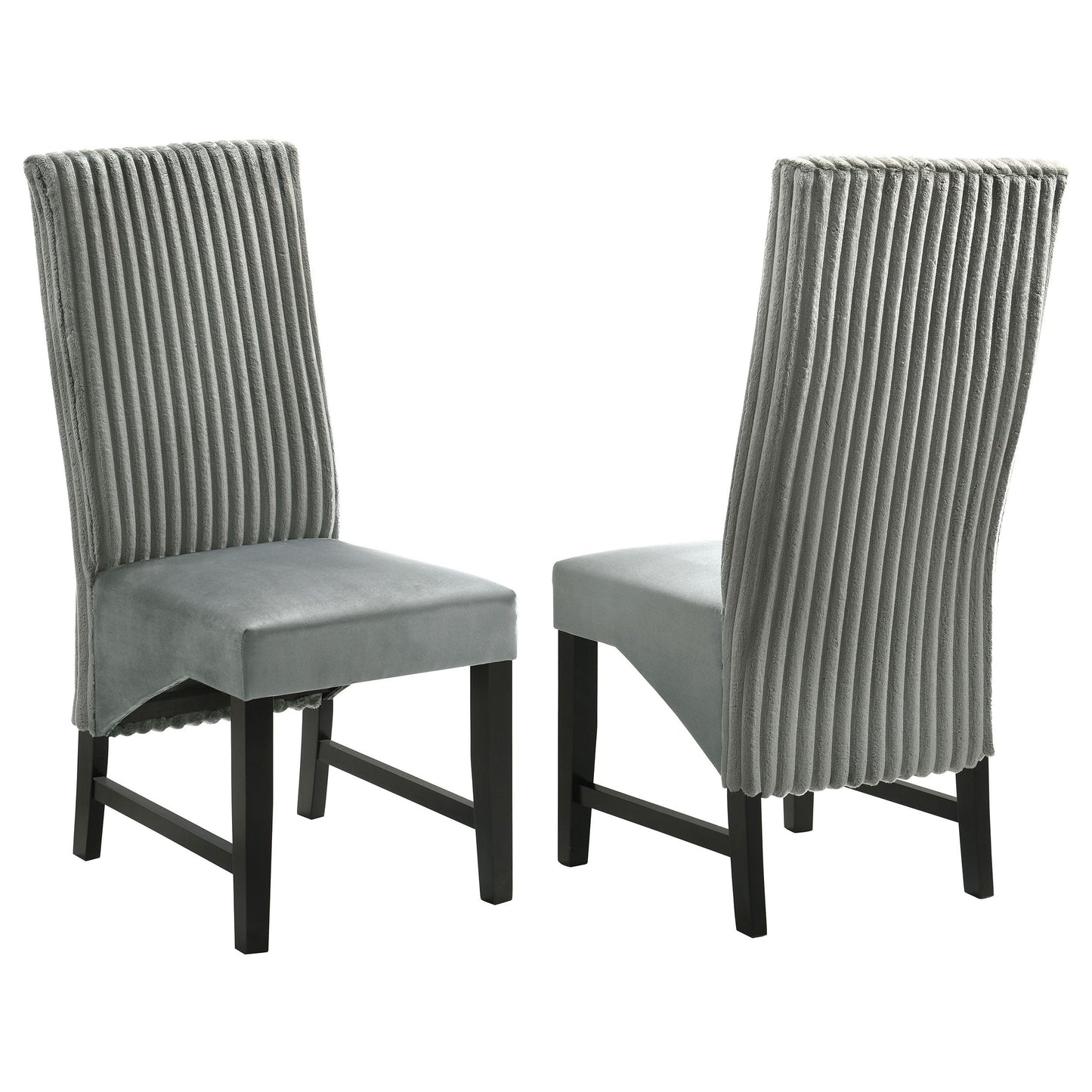 Barrand - Chaise de salle à manger rembourrée (ensemble de 2)