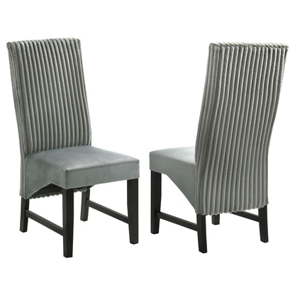 Barrand - Chaise de salle à manger rembourrée (ensemble de 2)