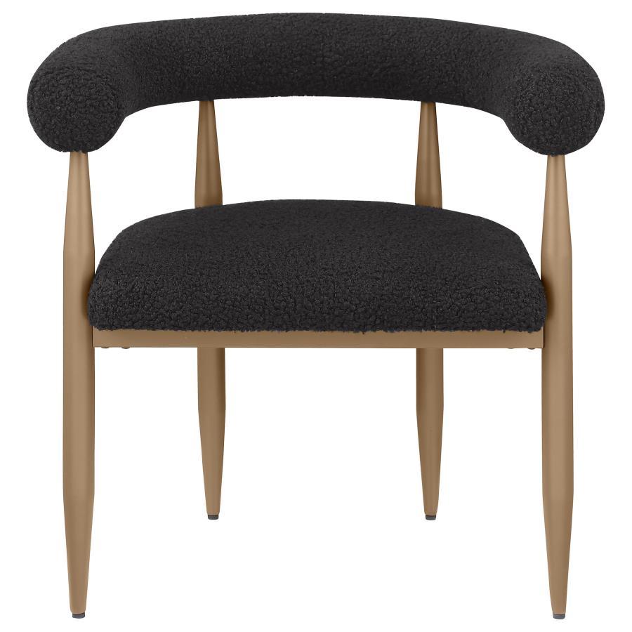 Dunmore - Chaise de salle à manger rembourrée Boucle (lot de 2)