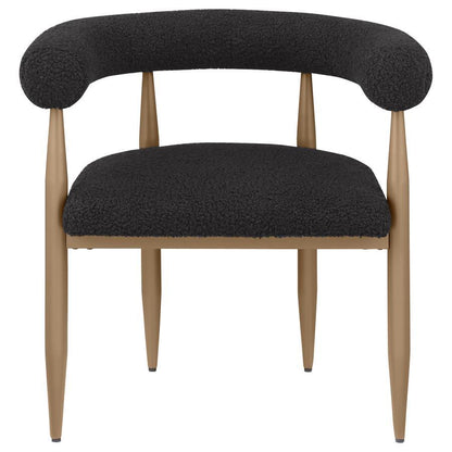 Dunmore - Chaise de salle à manger rembourrée Boucle (lot de 2)