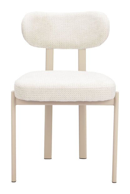 Aurea - Chaise de salle à manger (lot de 4) - Gris clair