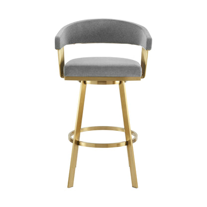 Chelsea - Tabouret pivotant en tissu