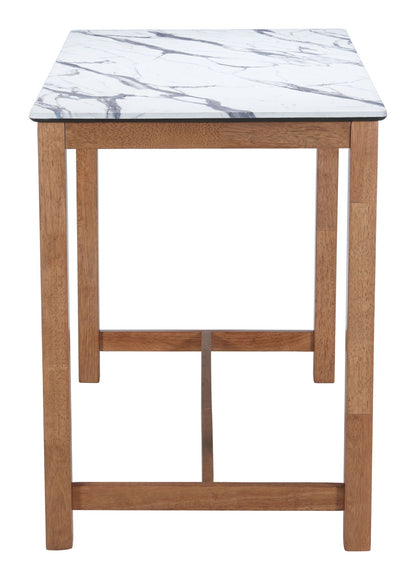 Fein - Table de comptoir - Blanc