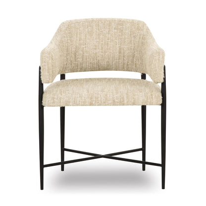 Sezanne - Chaise de salle à manger en cuir végétalien