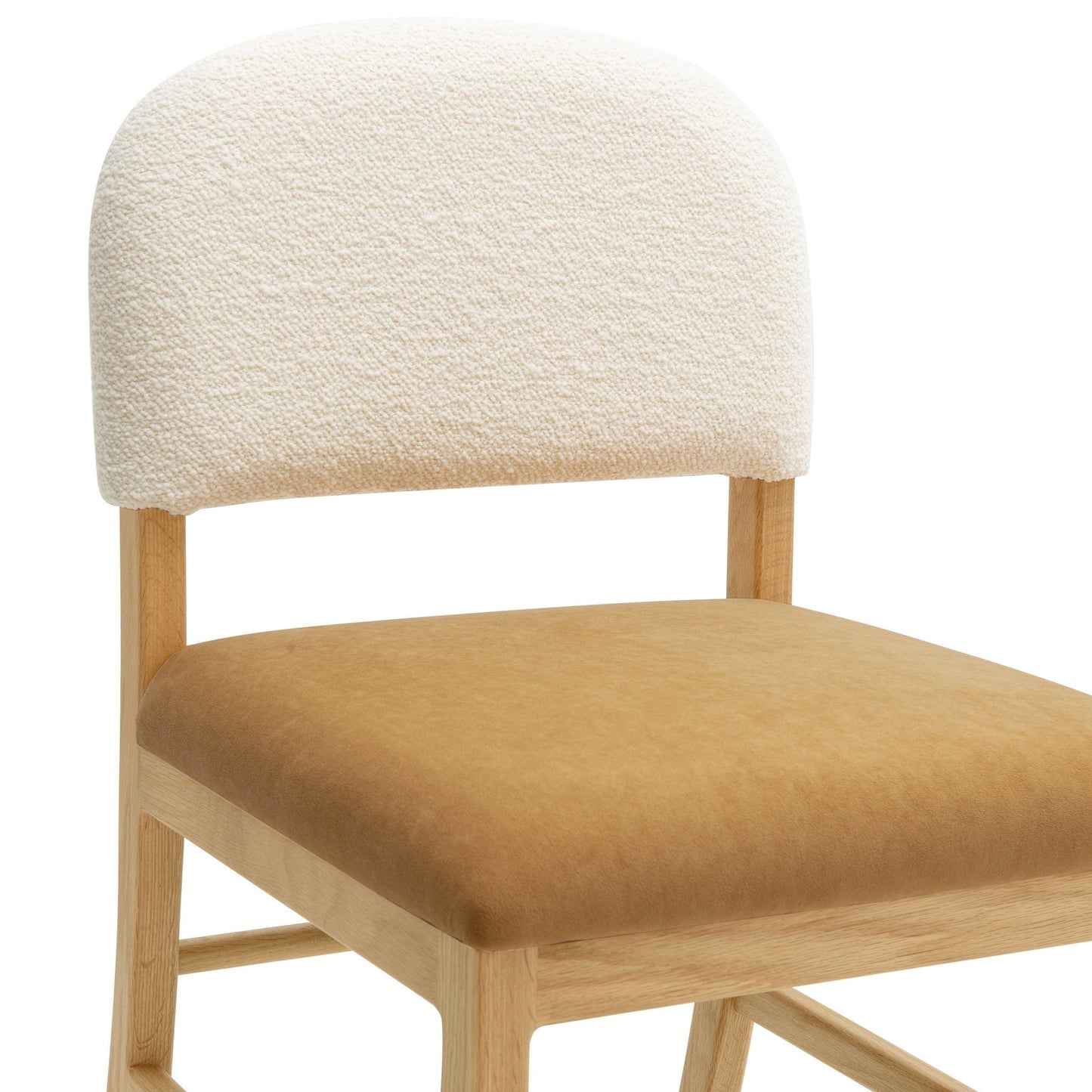 Calla - Chaise de salle à manger en velours haute performance