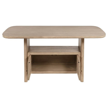 Kailani - Ensemble de salle à manger en bois à hauteur de comptoir