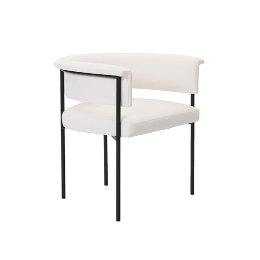 Taylor - Chaise de salle à manger en lin Performance