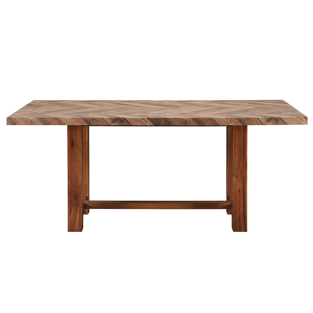 Gilsea - Table à manger - Finition marron
