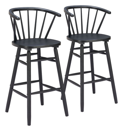 Stenger - Tabouret de bar (lot de 2)
