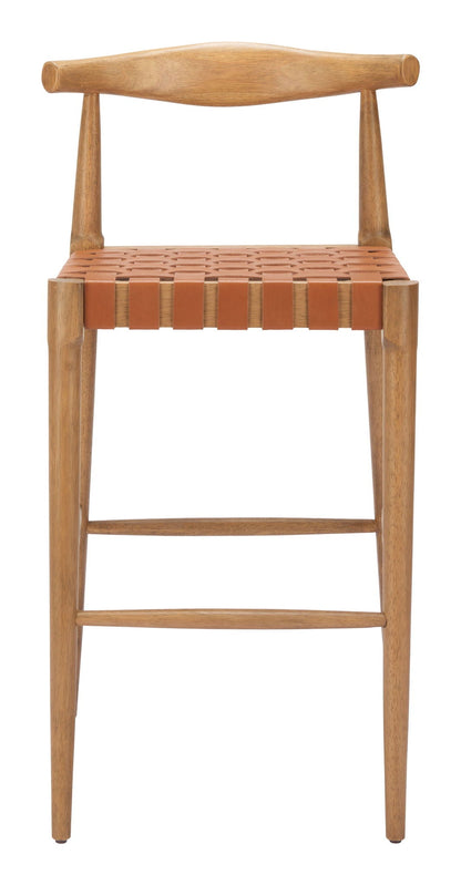 Bandani - Tabouret de bar (lot de 2) - Tan