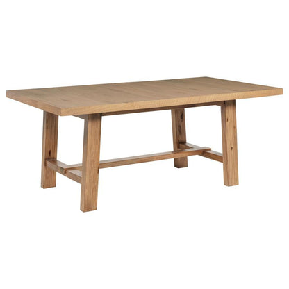 Middleton - Ensemble de salle à manger à rallonges et chaises rembourrées