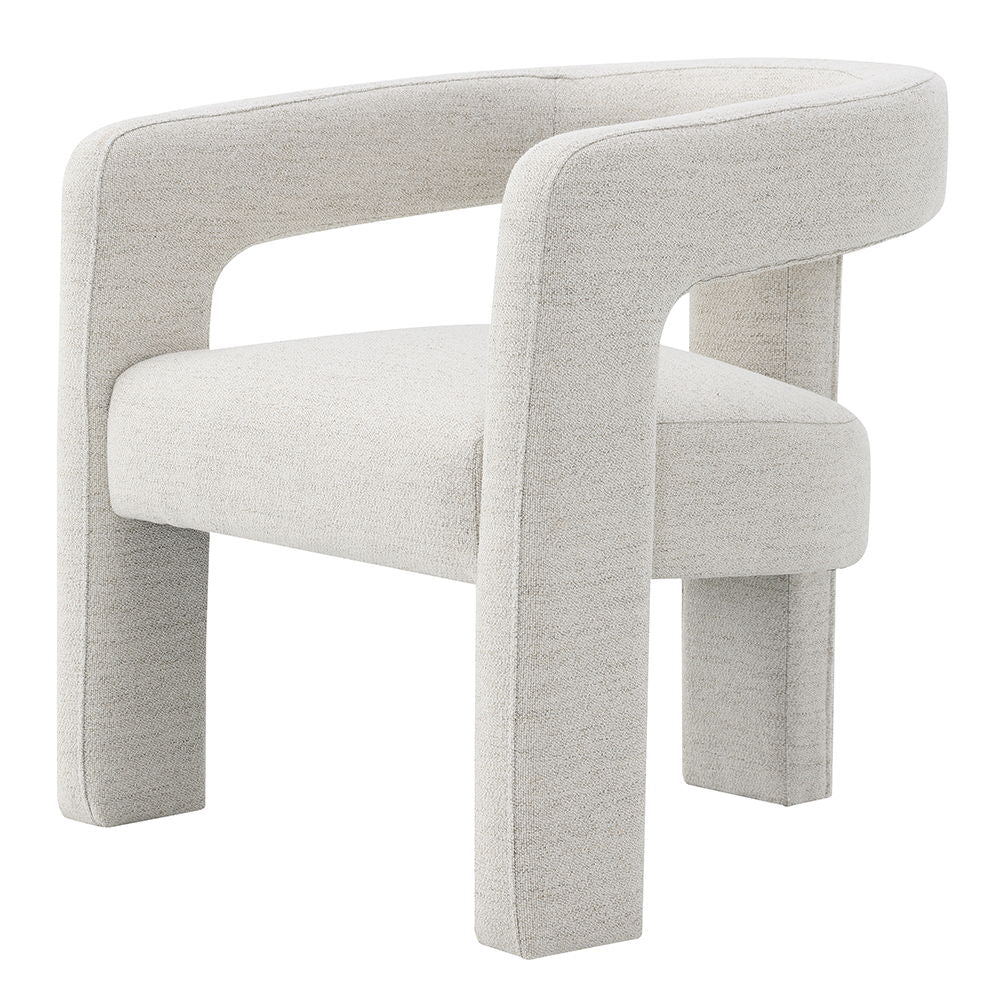 Lomas - Chaise d'appoint (lot de 2) - Boucle beige
