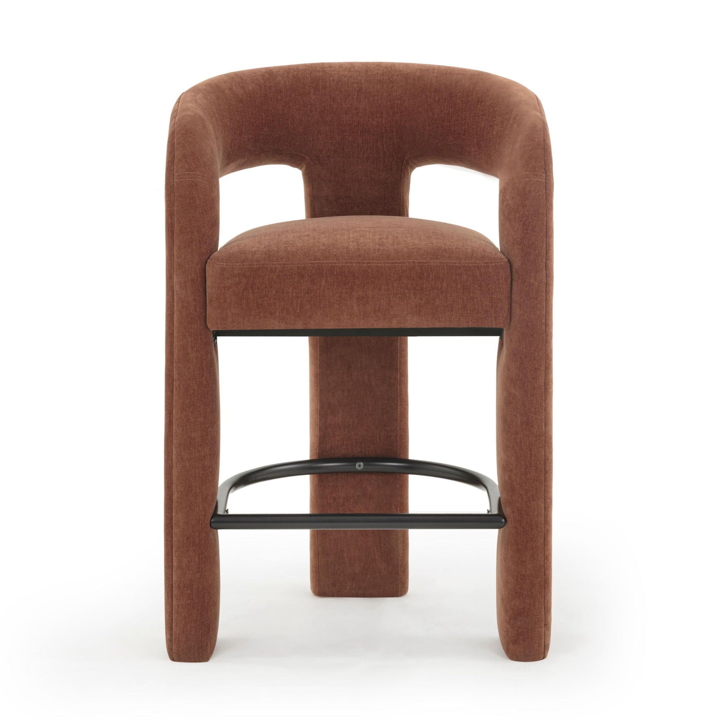 Malone - Tabouret de bar Performance en chenille