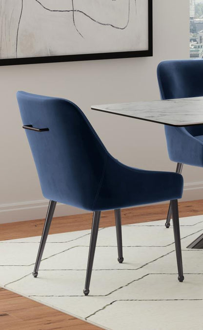 Mayette - Chaise de salle à manger rembourrée (ensemble de 2)