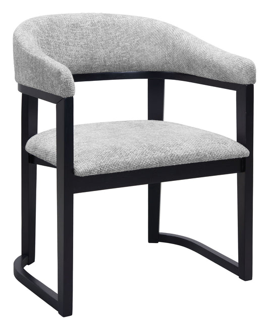 Anasa - Chaise de salle à manger - Gris
