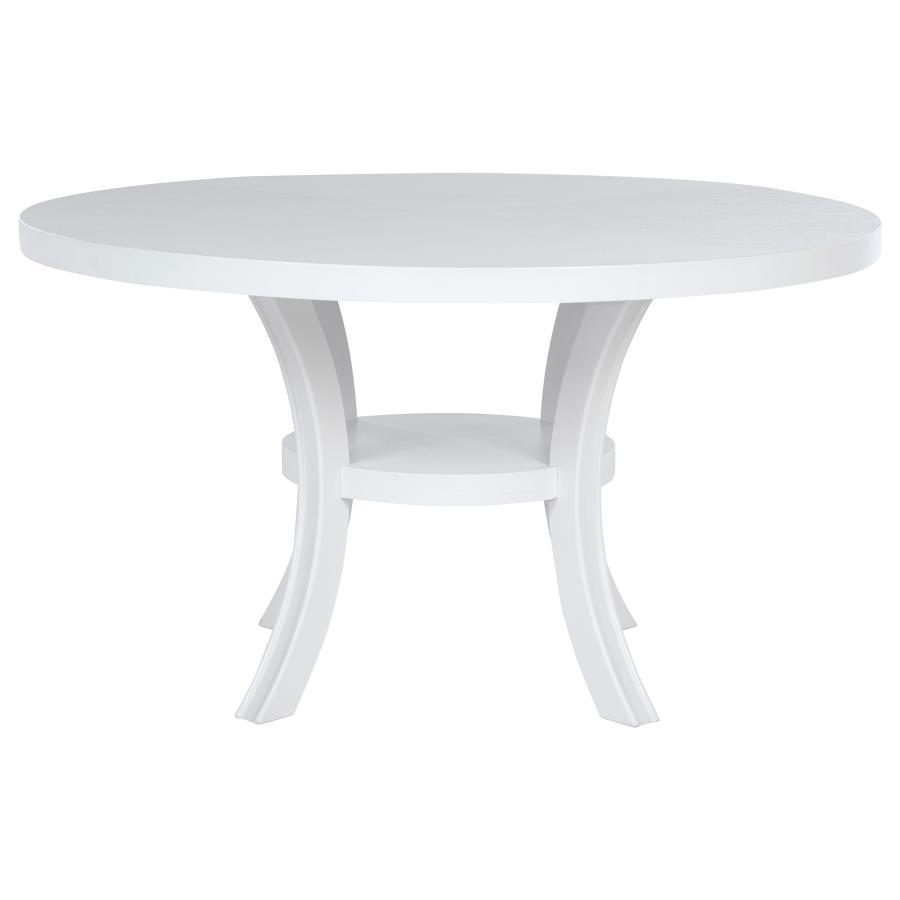 Judd - Ensemble de table à manger ronde en bois