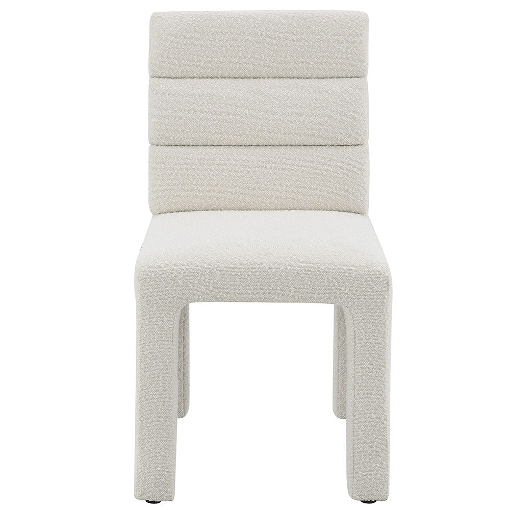 Hettie - Chaise d'appoint (lot de 2) - Boucle beige