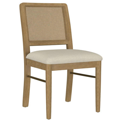 Arini - Chaise de salle à manger en rotin (lot de 2)