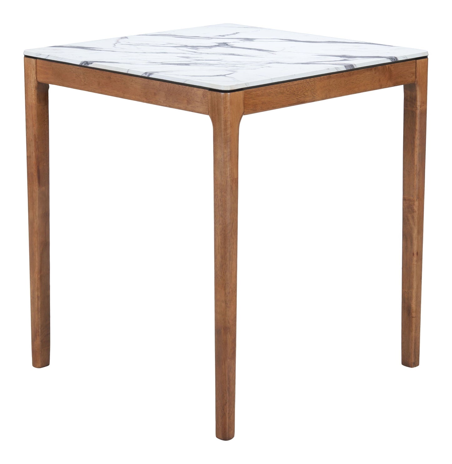 Eva - Table de comptoir - Blanc