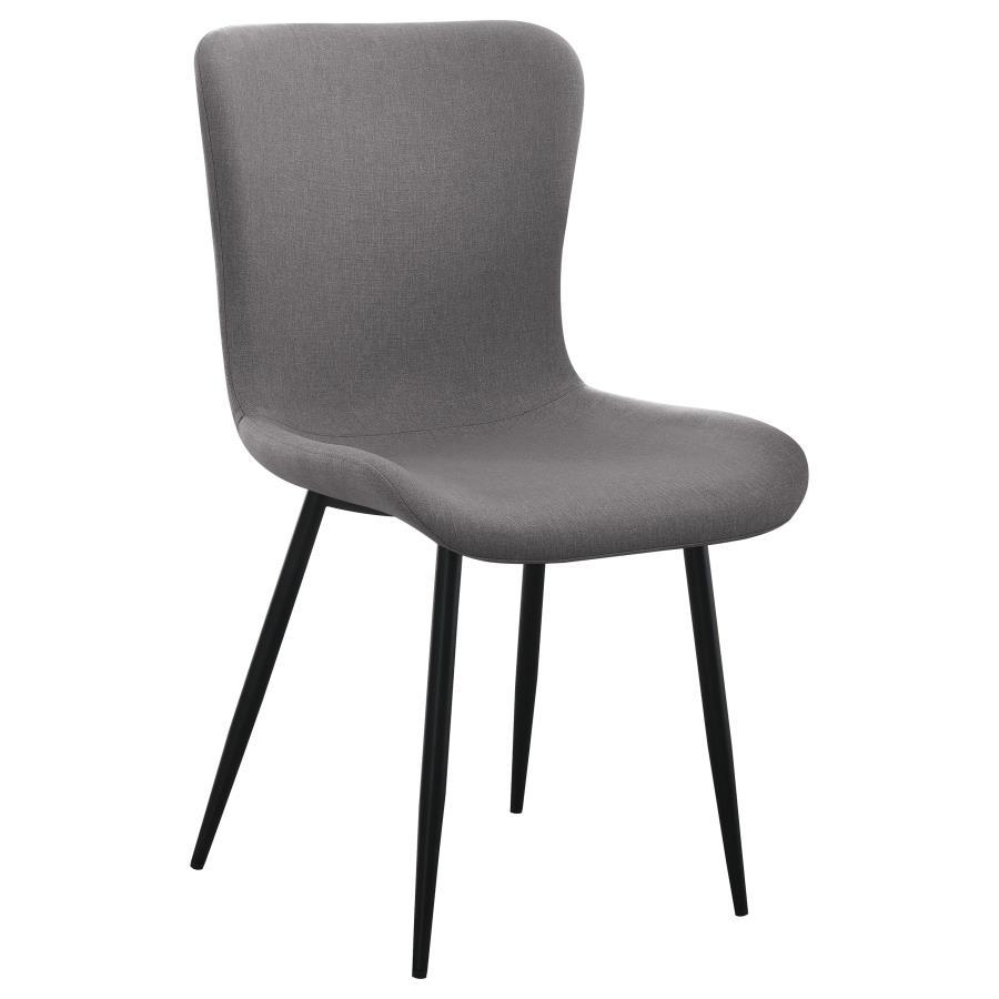Horizon - Chaise de salle à manger rembourrée (lot de 2) - Taupe