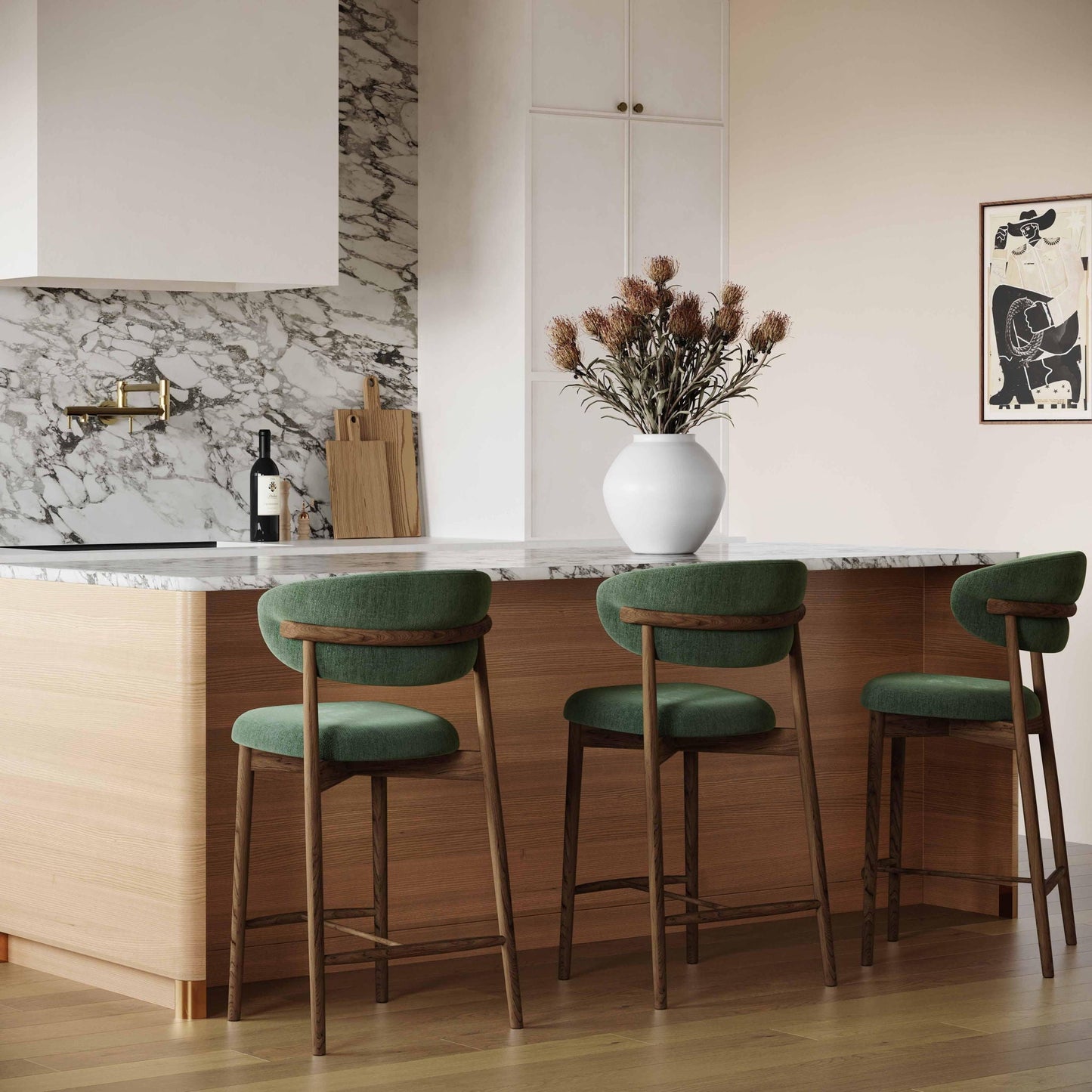 Zinea - Tabouret de comptoir