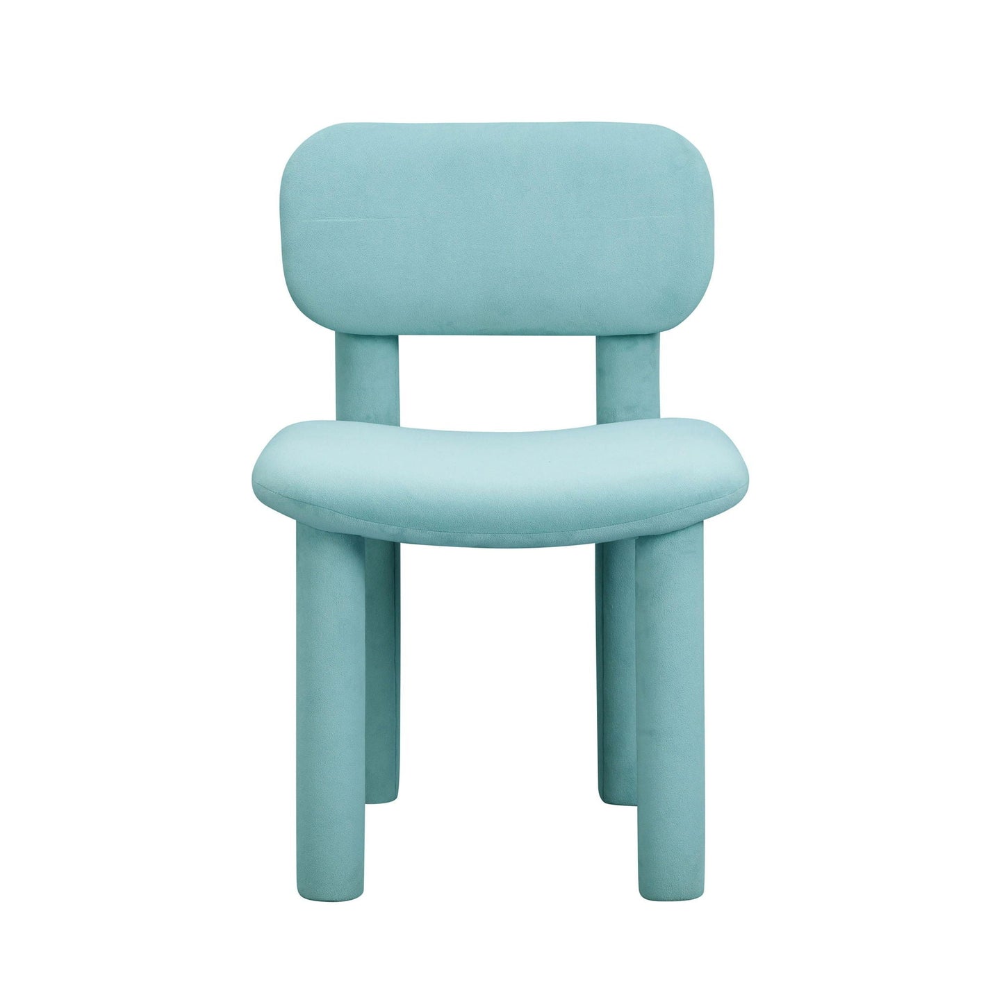 Elise - Chaise de salle à manger en velours