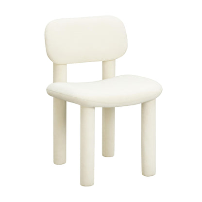 Elise - Chaise de salle à manger en velours