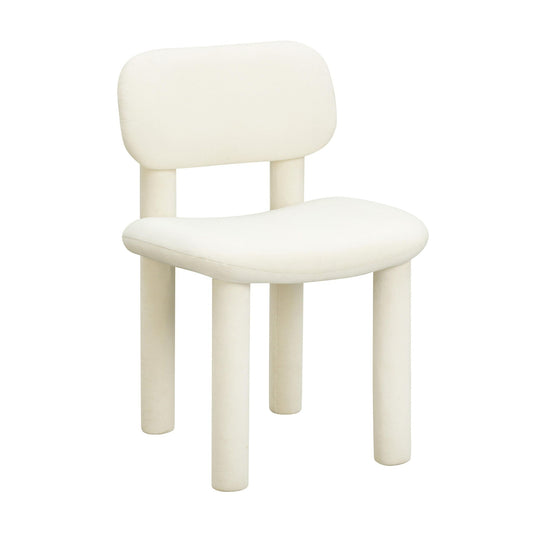 Elise - Chaise de salle à manger en velours
