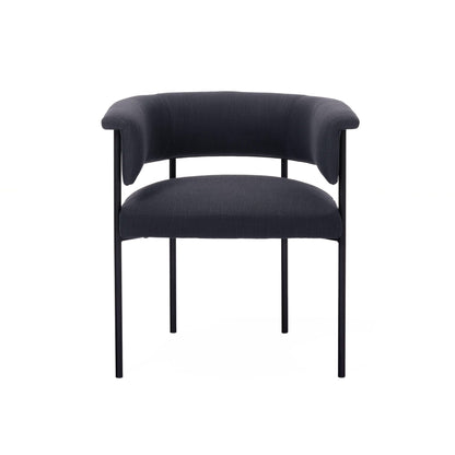 Taylor - Chaise de salle à manger en lin Performance