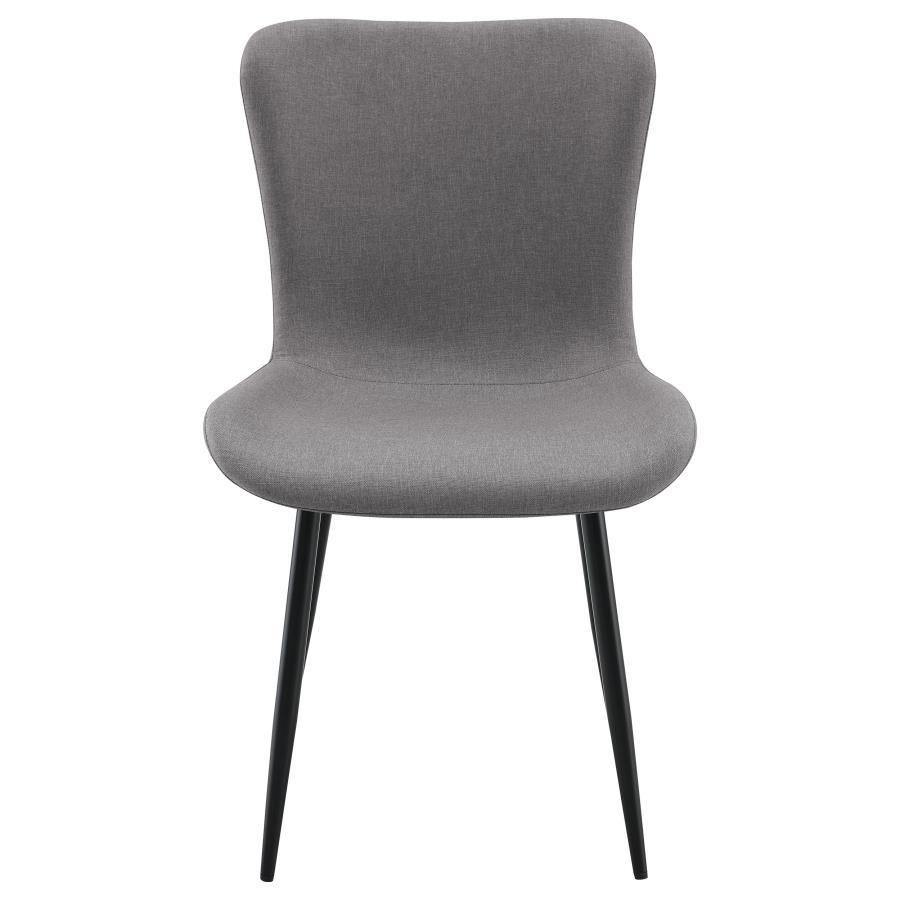 Horizon - Chaise de salle à manger rembourrée (lot de 2) - Taupe
