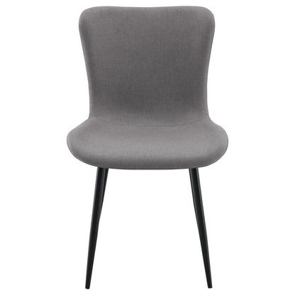 Horizon - Chaise de salle à manger rembourrée (lot de 2) - Taupe