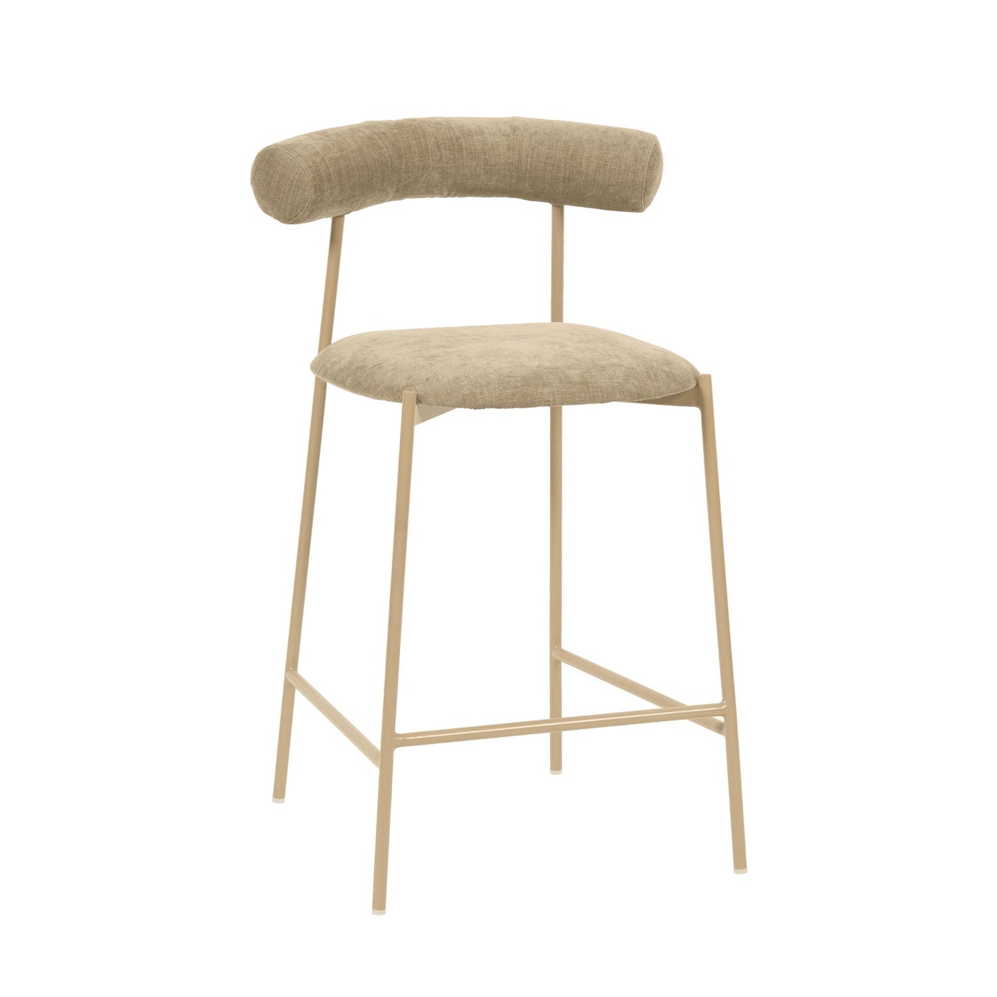 Liliana - Tabouret de bar en velours