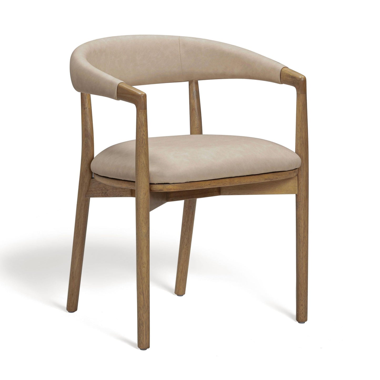 Vina - Chaise de salle à manger en cuir végétalien