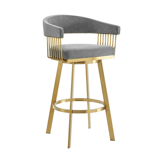 Chelsea - Tabouret pivotant en tissu