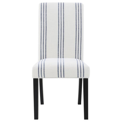 Herran - Chaise de salle à manger rembourrée (lot de 2) - Beige