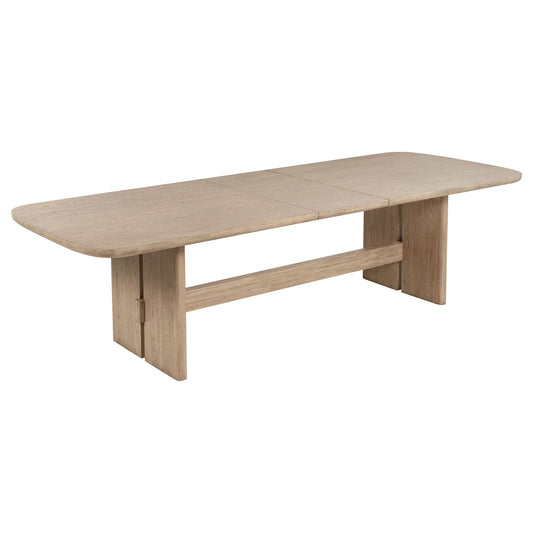 Kailani - Table à manger rectangulaire en bois - Chêne beige