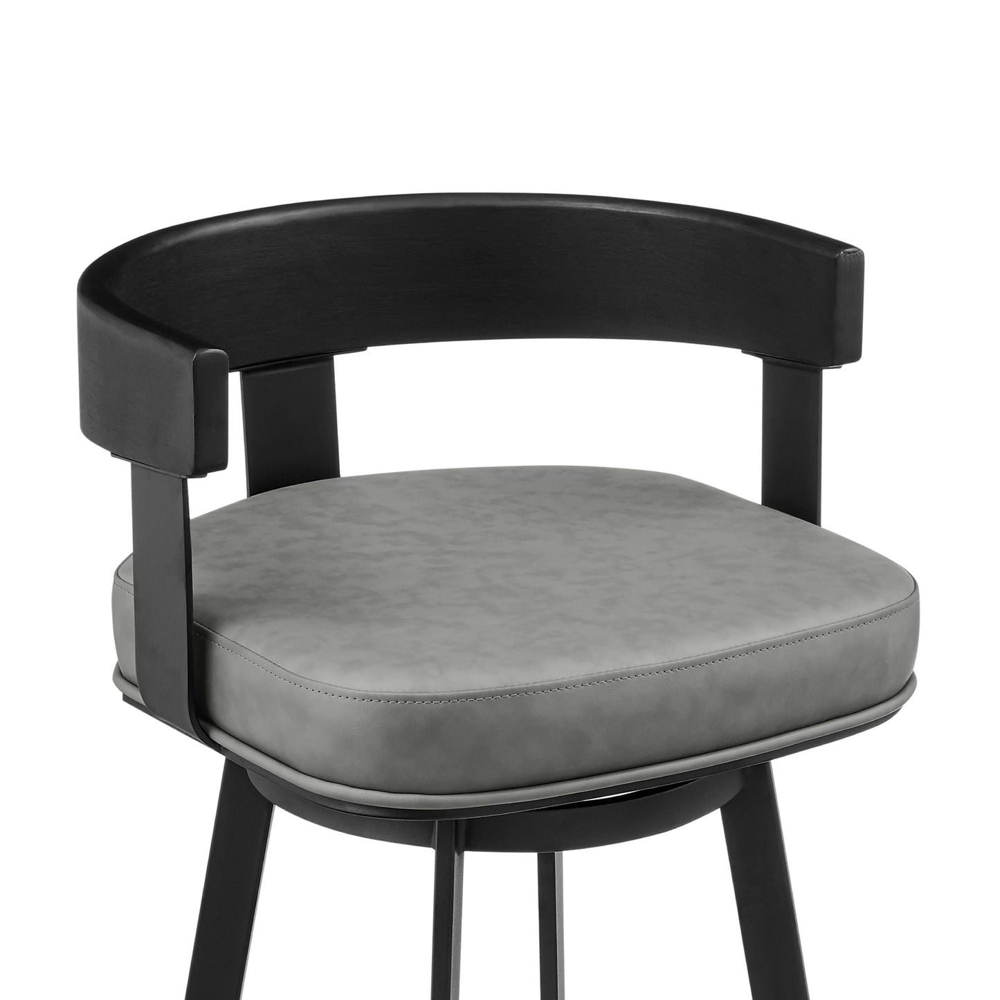 Idris - Tabouret pivotant vintage