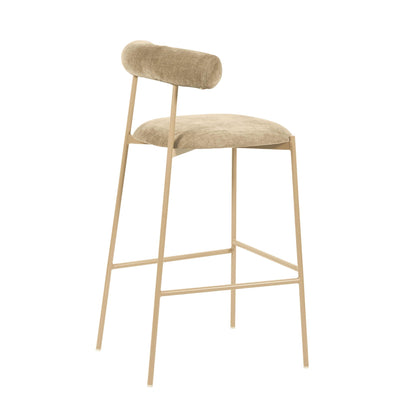 Liliana - Tabouret de bar en velours