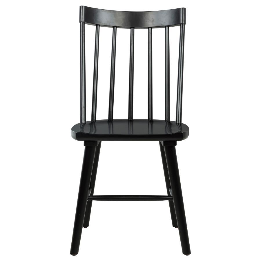 Middleton - Chaise de salle à manger en bois massif (lot de 2)