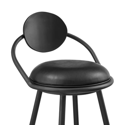 Carnation - Tabouret pivotant vintage
