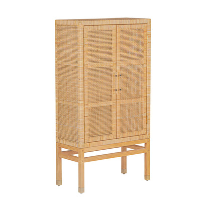 Amara - Armoire en rotin tressé