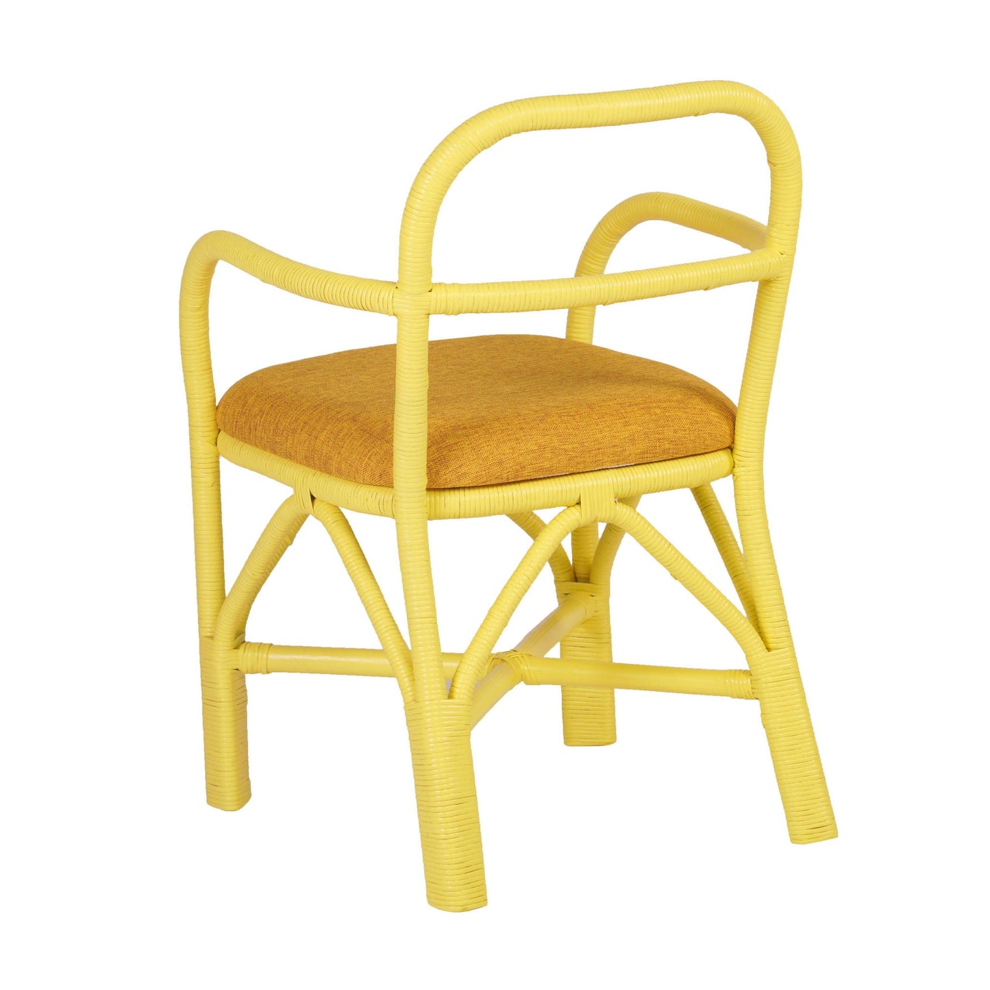 Ginny - Chaise de salle à manger en rotin
