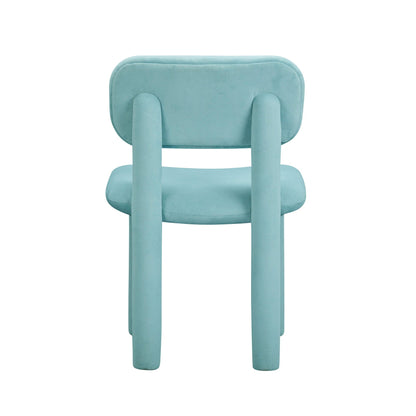 Elise - Chaise de salle à manger en velours
