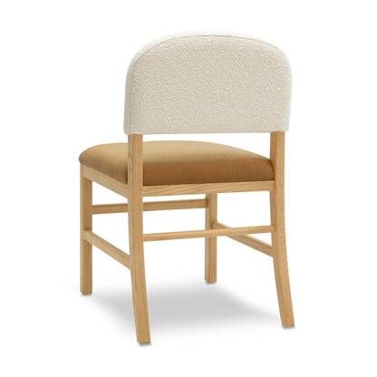 Calla - Chaise de salle à manger en velours haute performance