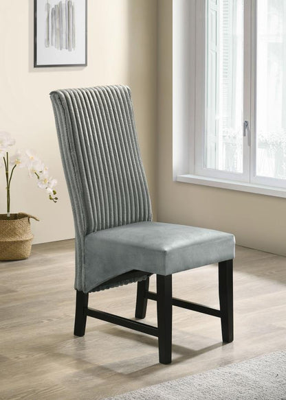Barrand - Chaise de salle à manger rembourrée (ensemble de 2)