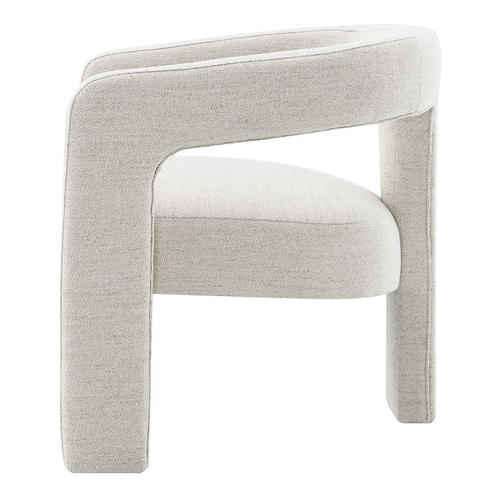 Lomas - Chaise d'appoint (lot de 2) - Boucle beige